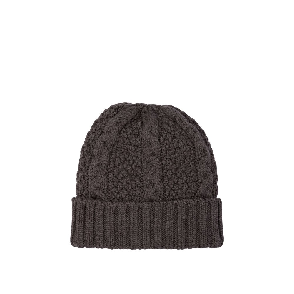 W24-rakki-SOUFFLE20BEANIE20WVCASTORO RAKKÌ Bonnet Souffle Gris Femme – Image 1