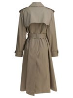 ALEXANDER MCQUEEN Trench Beige Femme – Image 2