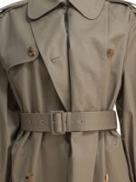 ALEXANDER MCQUEEN Trench Beige Femme – Image 3