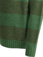 BEAMS PLUS Pull col rond Laine Vert Homme – Image 4