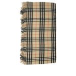 BURBERRY Plaid Blanket Beige