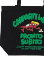 CARHARTT WIP Sac porté épaule Canvas Graphic Noir Homme – Image 3