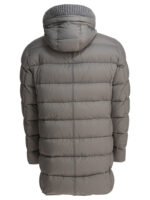 HERNO Doudoune longue à capuche Gris Homme – Image 2