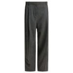 KHAITE Pantalon August Gris Femme
