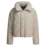 LEMAIRE Doudoune Down Blanc Femme