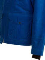 MANIFATTURA CECCARELLI Blouson Matelassé Bleu Homme – Image 4