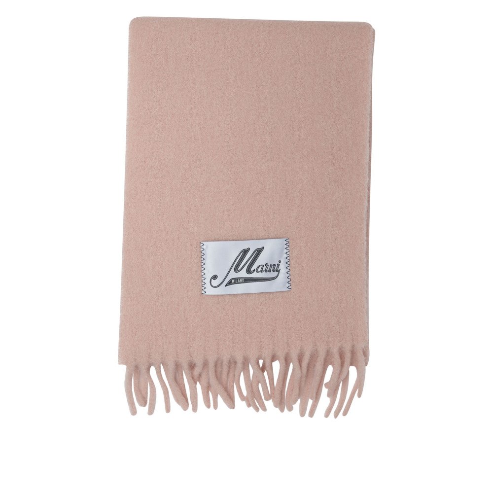 W25-marni-SCMC0059Y0UTW91800C13 MARNI Écharpe Alpaca Rose Femme – Image 1