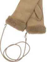 MAX MARA Gants Laine Marron Femme – Image 2