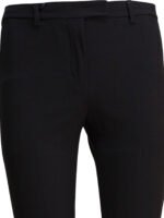 MAX MARA S Pantalon Stretch Coton Noir Femme – Image 3