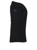 NEEDLES Cagoule Mérinos Noir Homme – Image 2