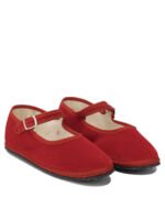 VIBI VENEZIA ballerines en velours femme rouge – Image 2