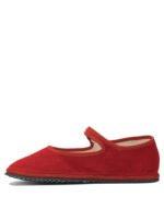 VIBI VENEZIA ballerines en velours femme rouge – Image 3