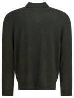 VINCE Polo Merino Gris Homme – Image 2