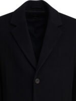 VINCE Manteau Classic Laine Noir Homme – Image 3