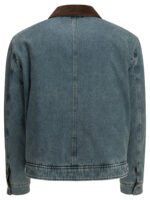 AMI PARIS veste en coton homme bleu – Image 2