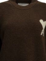 AMI PARIS pull femme marron – Image 3