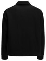 A.PRESSE blouson en cachemire homme noir – Image 2