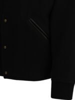 A.PRESSE blouson en cachemire homme noir – Image 3
