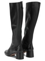 AQUAZZURA bottes hautes en cuir femme noir – Image 4