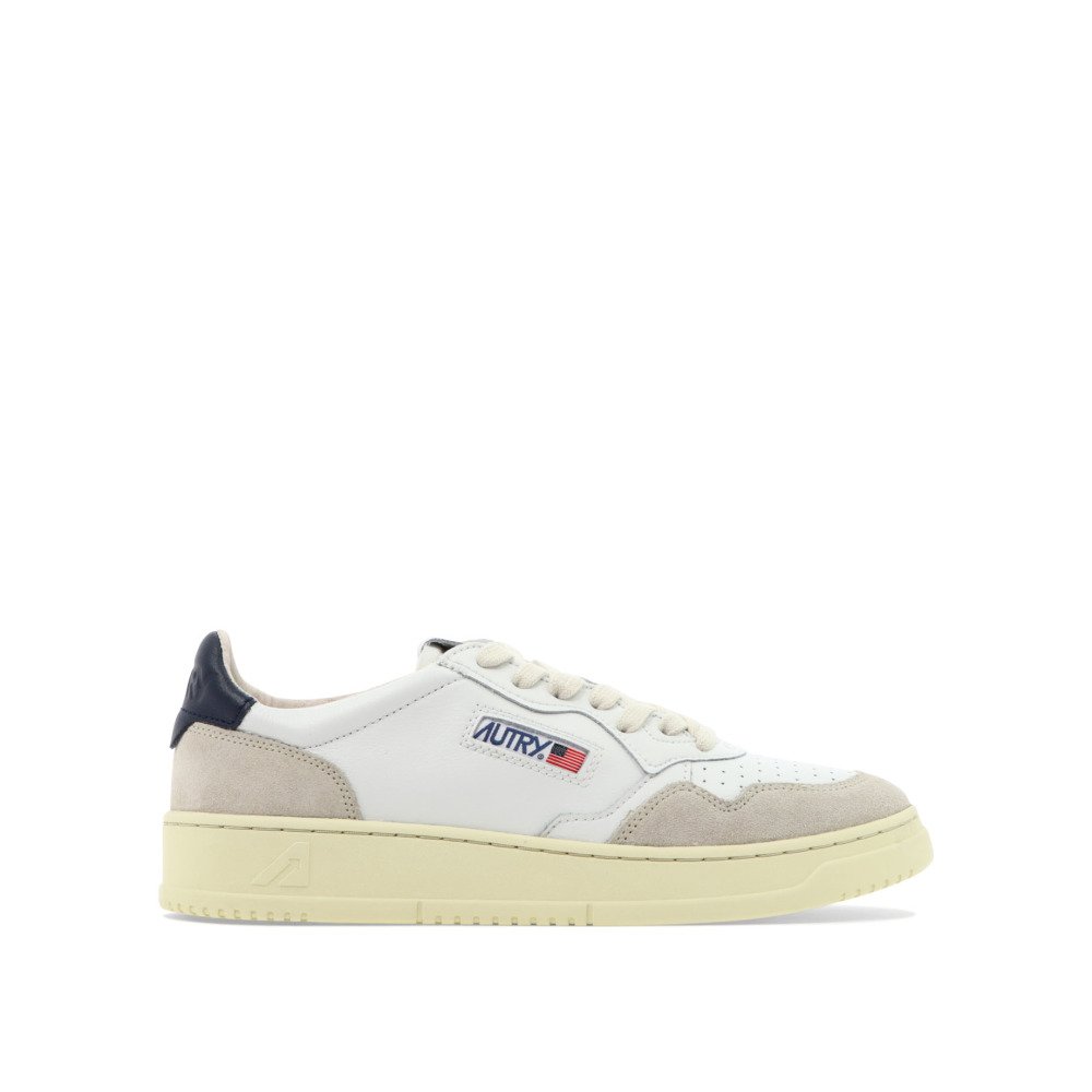 W26-autry-AULMLS28-1 AUTRY Sneaker Medalist Low Blanc Homme – Image 1