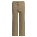 AUTRY Pantalon Logo Beige Femme