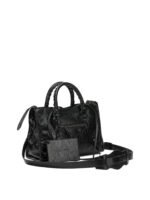 BALENCIAGA sac à main moyen en cuir femme noir – Image 2