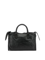 BALENCIAGA sac à main moyen en cuir femme noir – Image 3