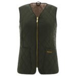 BARBOUR Gilet Markenfield Vert Femme