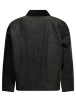 BARBOUR veste légère en coton ciré homme noir – Image 2