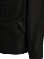 BARBOUR veste légère en coton ciré homme noir – Image 3