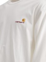 CARHARTT WIP T-shirt American Script Blanc Homme – Image 4