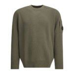 C.P. COMPANY Pull Lens Gris Homme