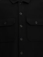 C.P. COMPANY surchemise en laine homme noir – Image 3