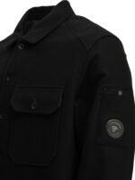 C.P. COMPANY surchemise en laine homme noir – Image 4