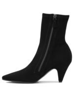 DEL CARLO bottes en cuir femme noir – Image 3
