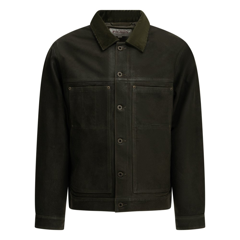 W26-filson-FMCPS0210UT31196308 FILSON Veste Cruiser Vert Homme – Image 1