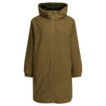 FILSON Manteau Wooly Fleece Long Marron Femme