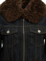 GANNI Veste Flamed Bleu Femme – Image 3