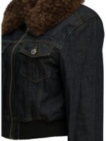 GANNI Veste Flamed Bleu Femme – Image 4