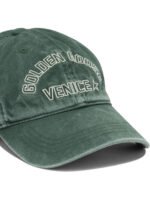 GOLDEN GOOSE Casquette Venice Vert Femme – Image 4