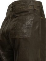 GOLDEN GOOSE Pantalon Melany Vert Femme – Image 4