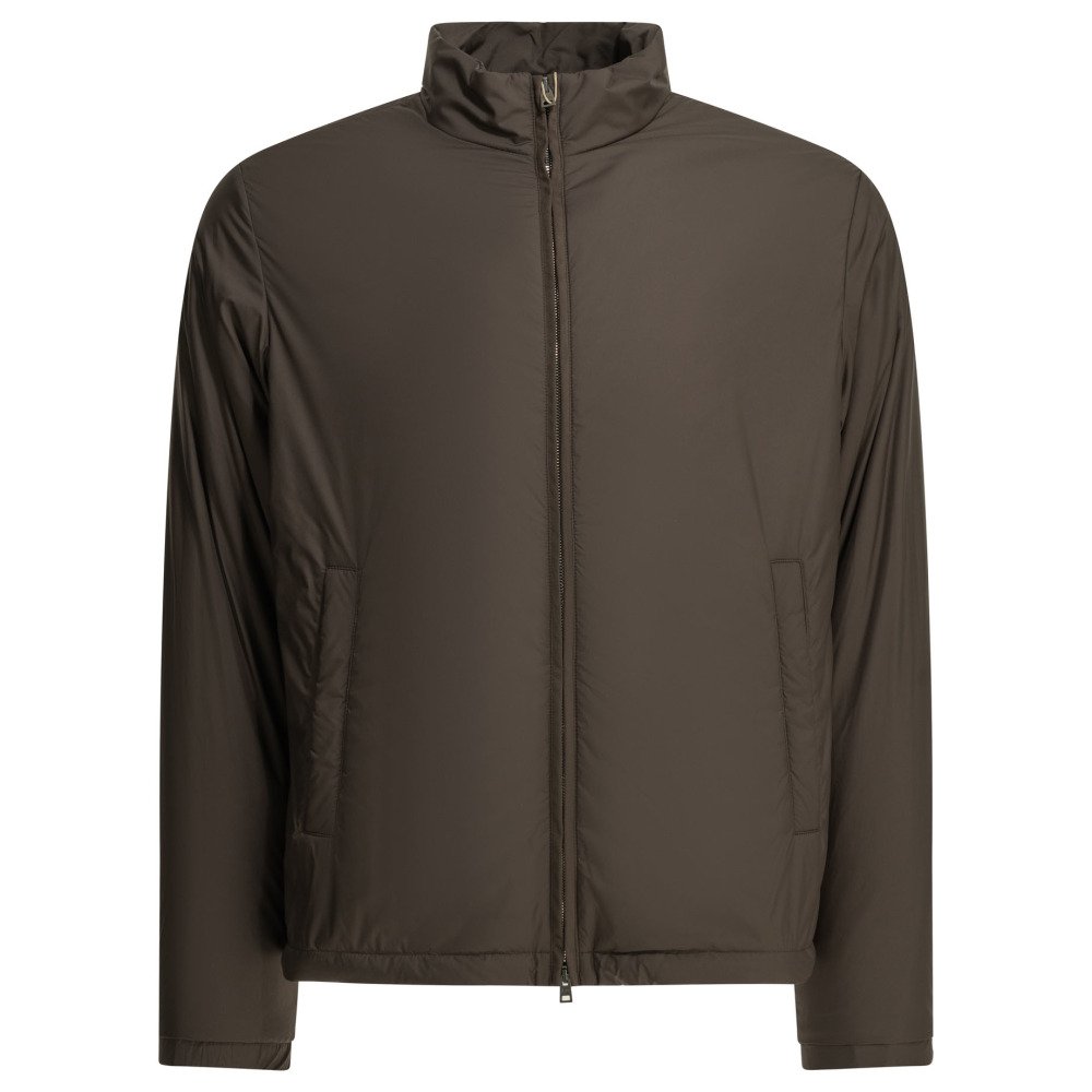 W26-herno-GI00109UR129158800 HERNO Veste matelassée légère Marron Homme – Image 1