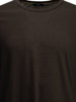 HERNO T-shirt Col rond Laine Marron Homme – Image 3