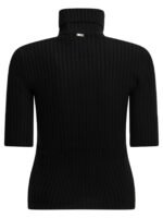 HERNO Pull Col Roulé Noir Femme – Image 2