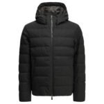 HERNO Doudoune flanelle gris