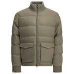 HERNO Blouson Tweed Beige