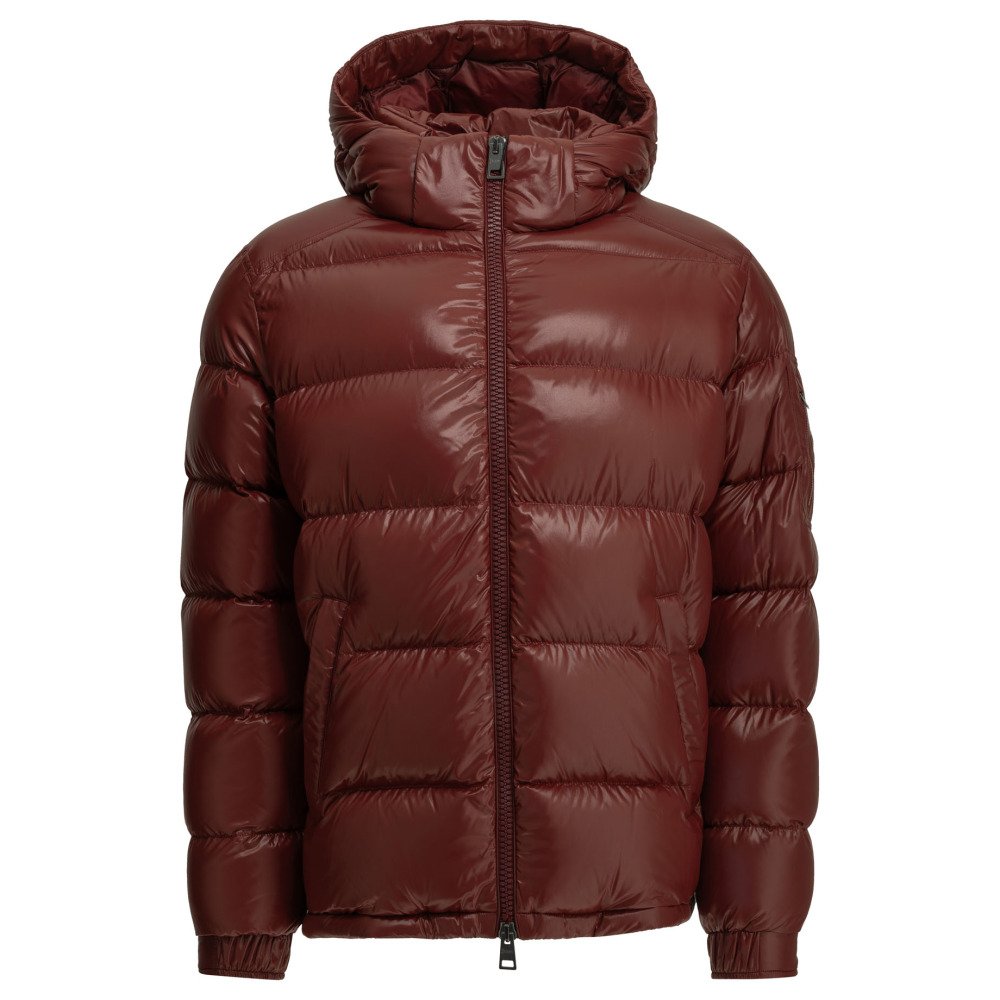 W26-herno-PI001416U129736705 HERNO Doudoune courte Logo Rouge Homme – Image 1