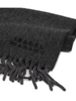 ISABEL MARANT Echarpe Firny à franges Gris Femme – Image 2