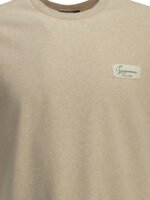 JACQUEMUS T-shirt Le Montaigne MC Beige Homme – Image 3