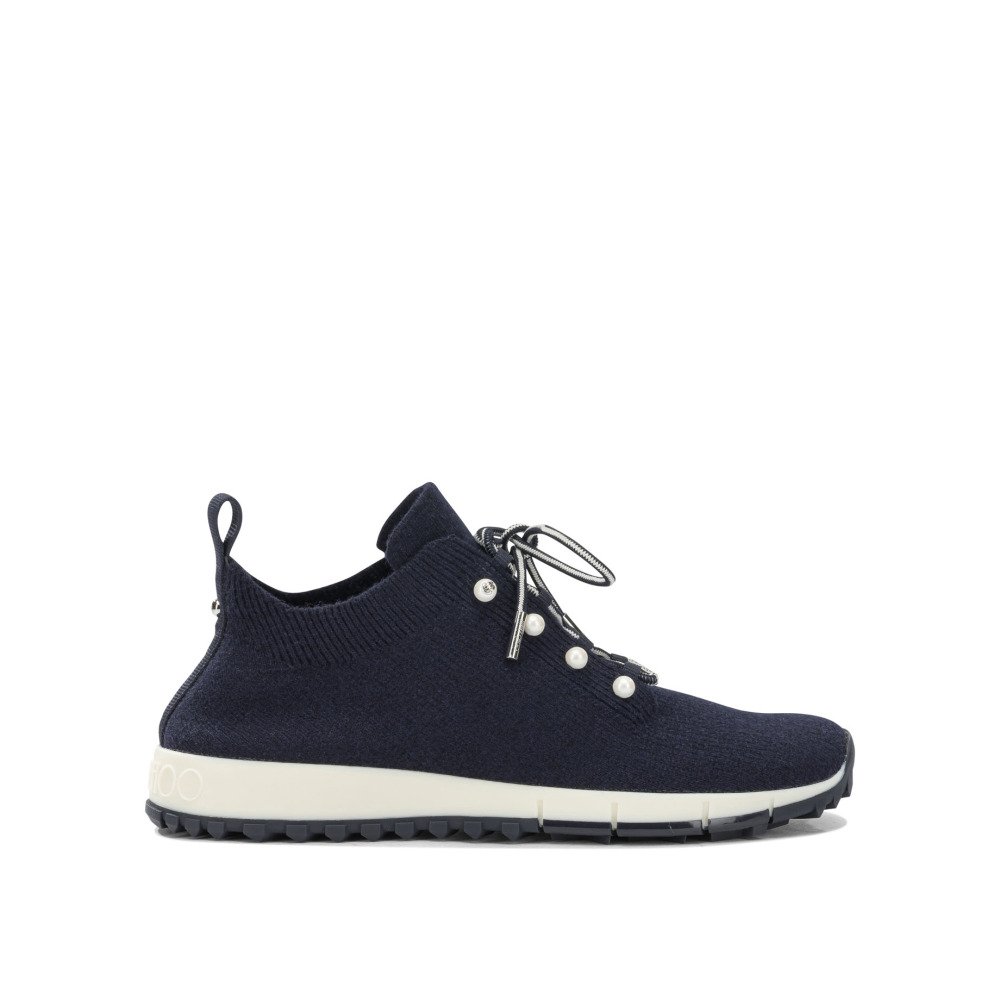 W26-jimmy20choo-VELESPZGV20MARINE20MIX JIMMY CHOO Sneaker Veles Bleu Femme – Image 1